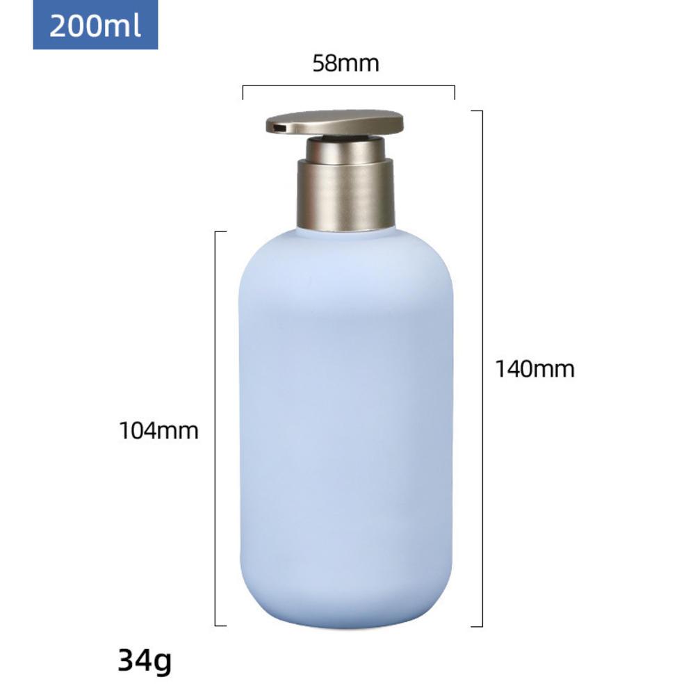 200-500ml Plastic Soap Dispenser Bottle Shampoo Shower Gel Foaming Soap Refillable Bottles Lotion Bottle Bathroom Accessories