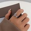 Gift Simple Jewelry Accessories Sweet Music Note Rings Finger Buckle Women Jewelry Geometric Rings