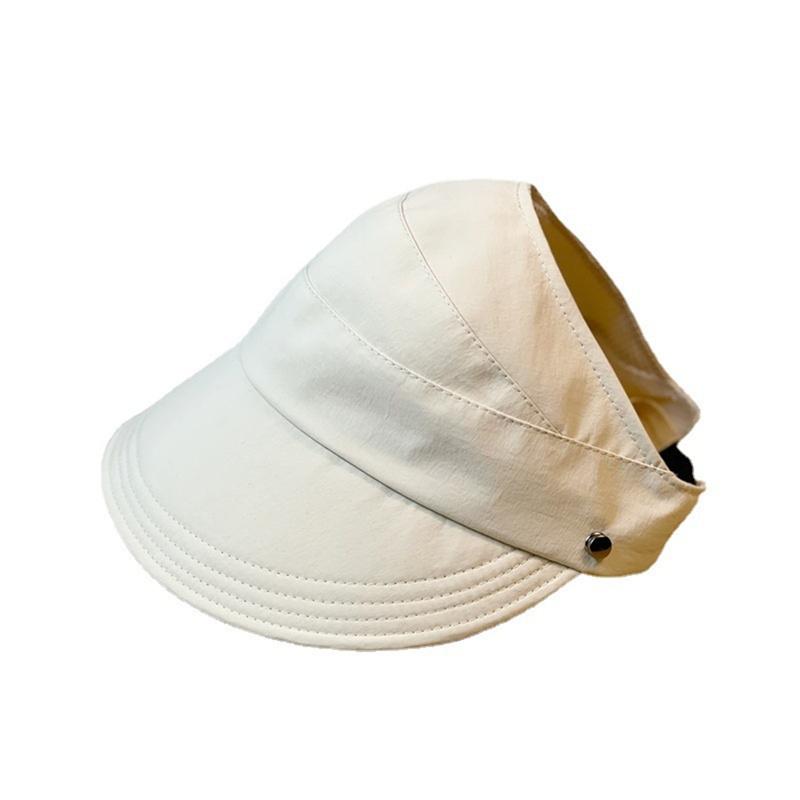Sun Protector Waffle Beach Bucket Hats Outside Drawstring Wide Brim Fisherman Bucket Hat Fashion Summer Hat