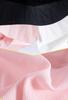 Herren Plus Size Low-Rise Baumwoll-Slip mit Gewinde und 3D-Beutel - Einfarbige Patchwork-Sportunterwäsche