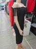 Elegant Tassel Waist-Cinching Bandage Evening Dress for Women