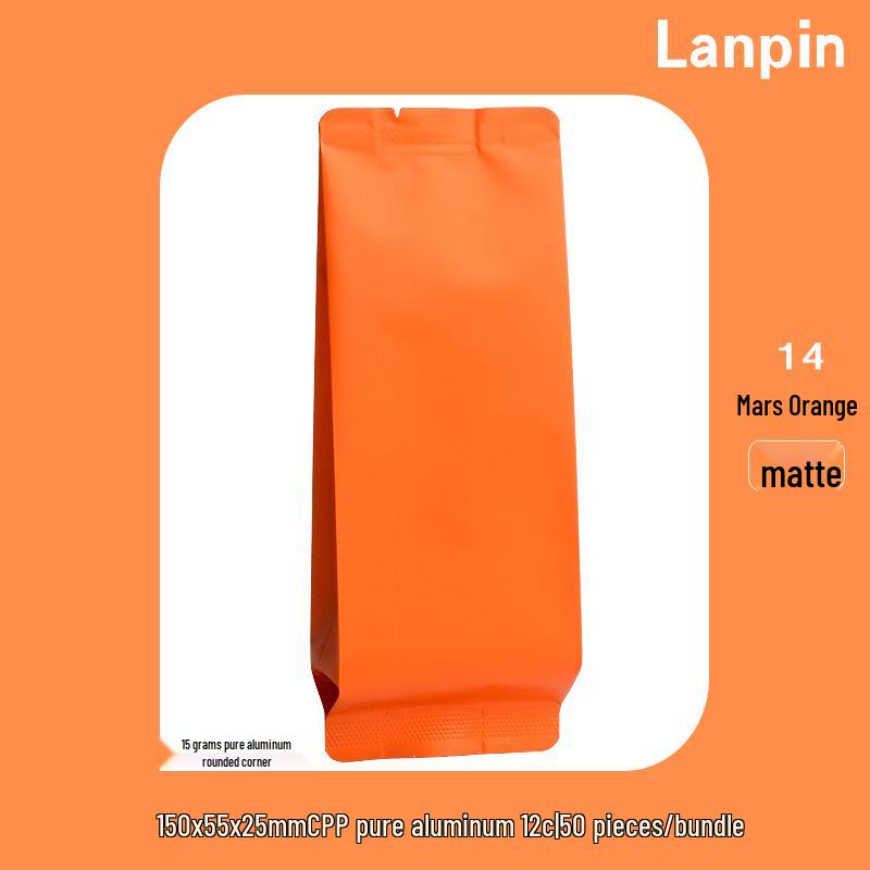 Premium Aluminum Foil Tea Bag for Yancha, Black Tea, Green Tea, Cinnamon, Da Hong Pao