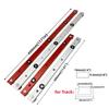 Durable In Use Table Saw Gauge Rod Aluminium Alloy Miter Bar T Slot Miter Gauge Slider