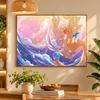 5D Diamond Painting Dragonite DIY Full Drill Diamond Art Kit Home Decoration