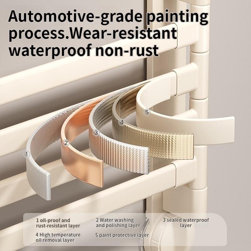 No Need To Drill Suction Rotating Towel Rack No Punching Toilet Towel Pole Folding Wall Hanging Bathroom Corner Storage Artifact