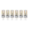 6Pcs GY6.35 LED Bulbs 5W AC 12V Warm White 2700 To 3000K White 6000 To 6500K 500LM 72LED Light Bulbs For Home Office Warm White