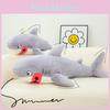 Adorable 80cm Soft Plush Great White Shark Doll Perfect For Children Gift And Decor
