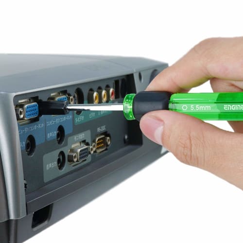 ENGINEER Precision Nut Driver Set, 3-6mm, DK-14, Green