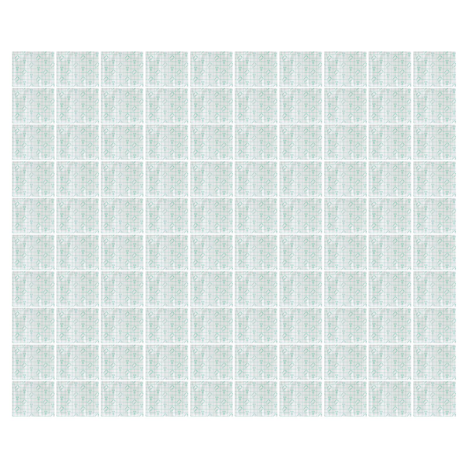 

100 шт. водонепроницаемая липкая повязка 10x12 см прозрачная эластичная пленка повязка антипросачивающаяся