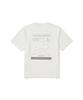 Snow Peak Regen Quick-Dry Graphic S/S T GS-S26MUTTS52 T-shirt, Short Sleeve, Men's/Women's, OFF WHITE, L
