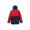 Vans Letter Long Sleeve Hooded Casual Sports Jacket Men jackets Red VN0A3DFS4NH