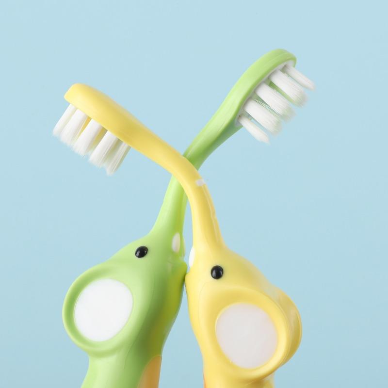 Children's Toothbrush with 2 Thin Soft Brush Heads Smart Toothbrush for Kids Aged 3-12
