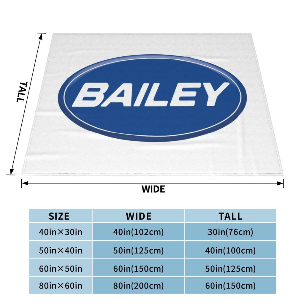 Bailey Caravan Blanket Soft Warm Flannel Throw Blanket Bedding for Bed Living room Picnic Travel Home Couch
