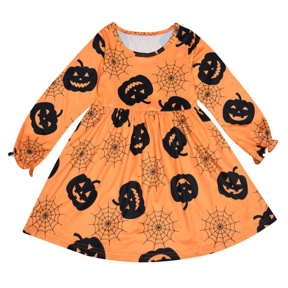 Girls Princess The Nightmare Before Christmas Dress Halloween Cosplay Skirt