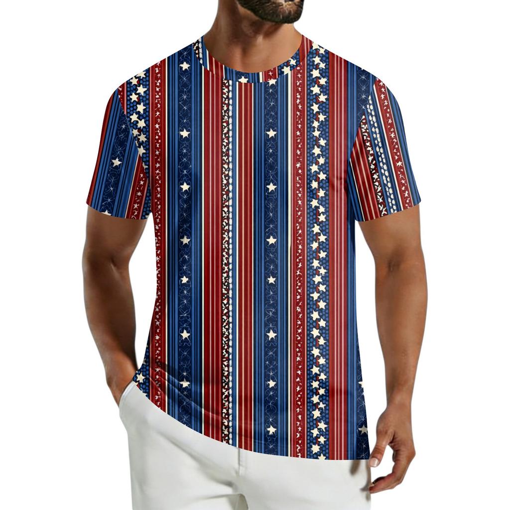 Men's Casual Lightweight Short-Sleeve T-Shirt