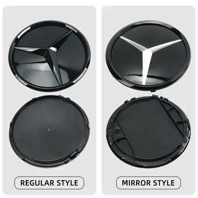 3D 188mm Front Grille Star Logo Emblem Badge For Mercedes-Benz C Class 2014-2018 GLC Car Emblems JT1
