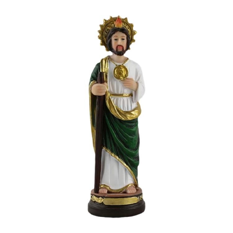 Quality Resin Marys Jesuses Statue Light Yet Solid Faith Inspireds Home Accent Catholic Figurine Ornamentation