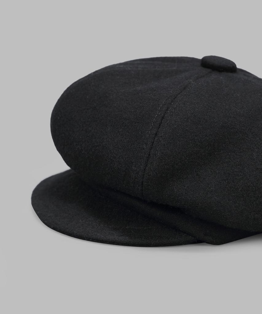 Maia Wool Beret - Black
