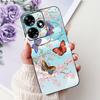 Für Infinix Hot 30 Play 30i Hot30 4G Elegante Florale Schmetterlings-Handyhülle Für Infinix Hot30i 30 30Play Weiche Silikon-TPU-Hüllen