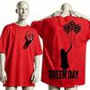 Green Day Hayran Hediyesi Tişört Unisex Unisex Harajuku Oversize Unisex Kısa Kollu Sokak Giyimi Yüksek Kalite Çiftler Rahat Yumuşak