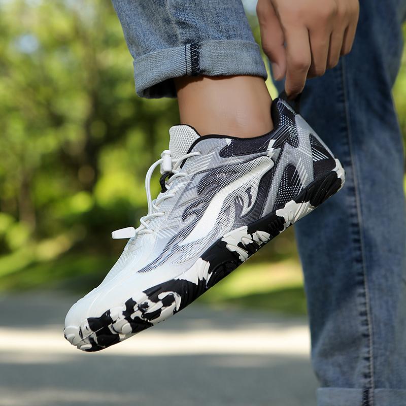 Women Anti-slip Trainers Men's Cross-training Shoes Elastic Gym Fitness Sports Shoes Outdoor Walking Trekking Hiking Sneakers