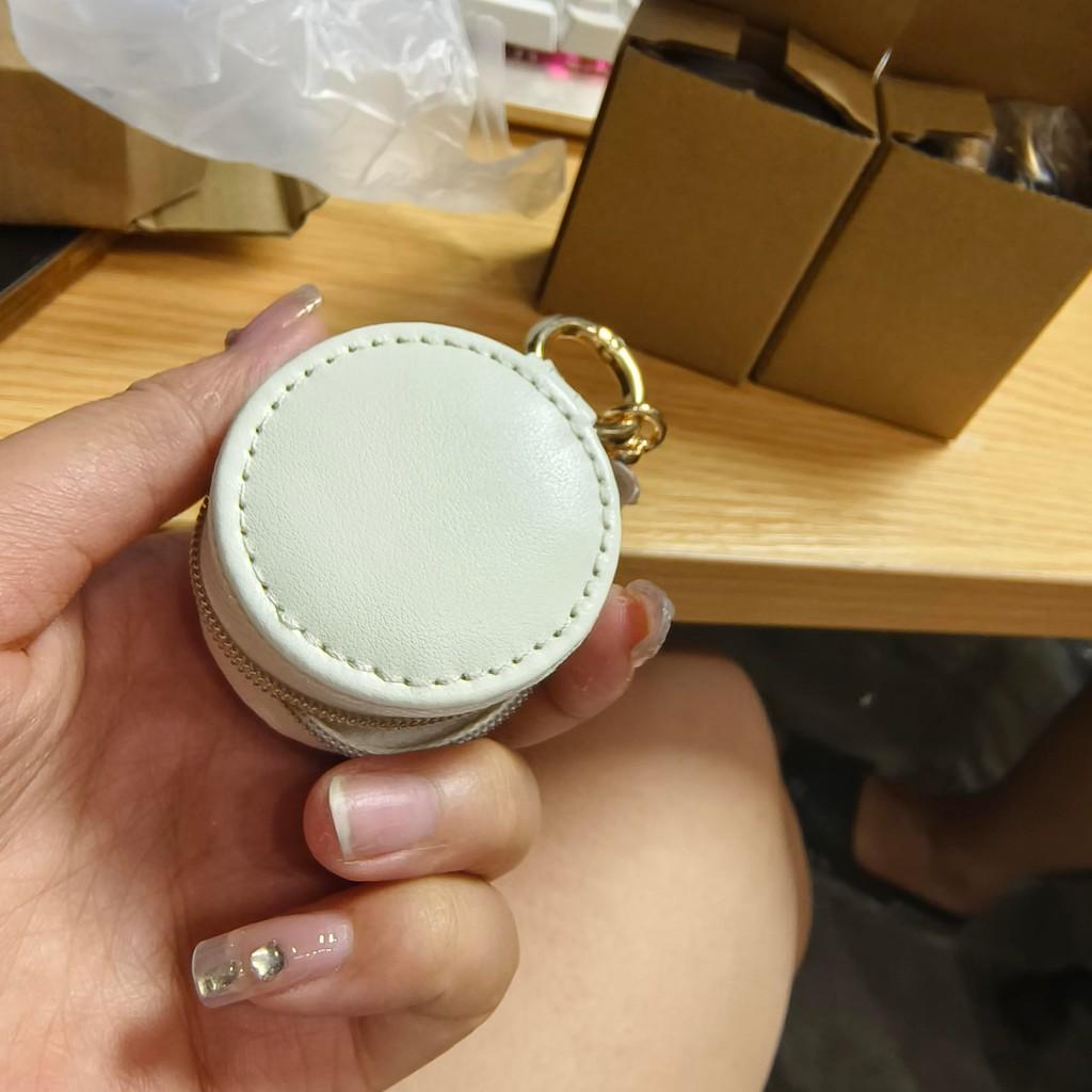 Mini Jewelry Storage Box Portable Travel Zipper PU Multi-Layer Earring Necklace Storage Case Ring Organizer Jewelry Display Case