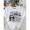 European Size Plus Size, Women's Casual Fashion Printed T-Shirt 0-8XL, Trendy Base Layer for Daily Outings, Personality All-Season Wear
