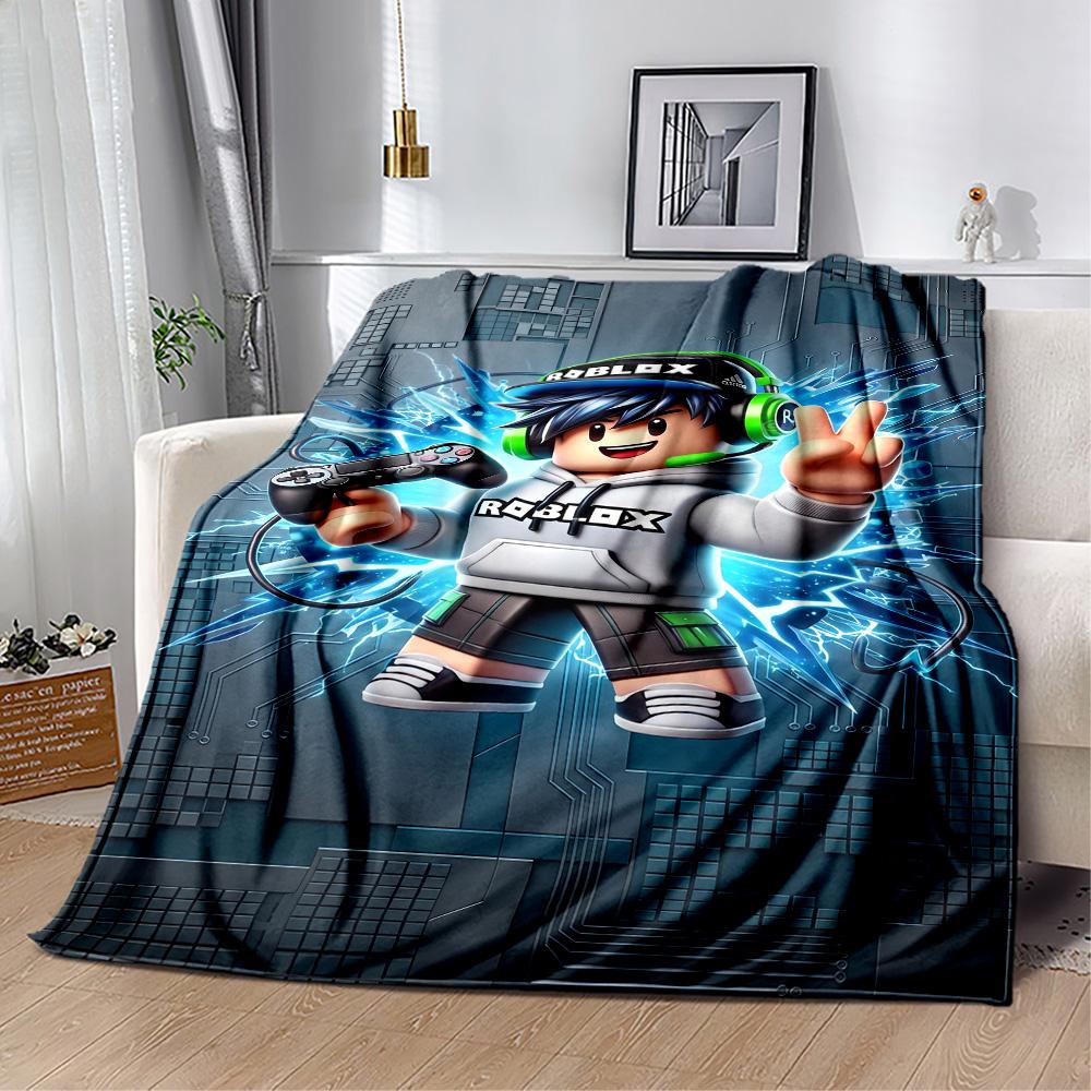 Roblox 270 Blanket Soft & Cozy Great for Seaside Picnics Couch All-Season Use Warmthful Decor Ideal Gift For Birthday Valentine'S Day