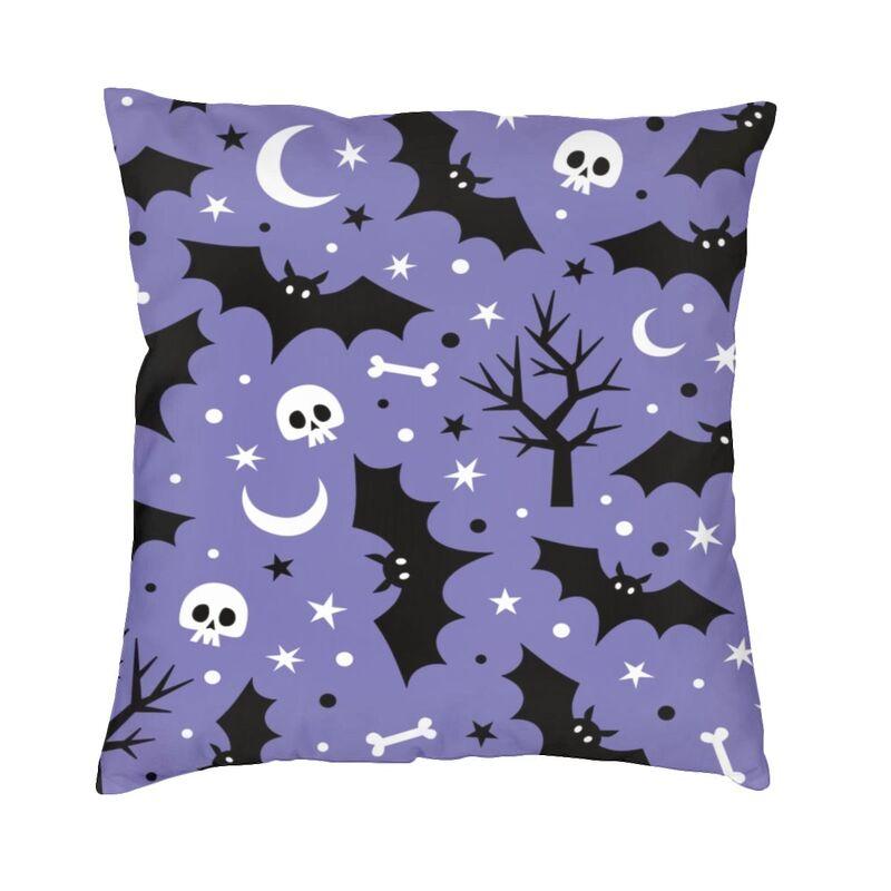 Vampire Bat Throw Pillow Case Home Decoration Halloween Goth Occult Witch Nordic Cushion Cover Car Double Sided Print Pillowcase
