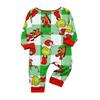 Christmas Prints Family Matching Long Sleeve Tops+Parhts Set Family Matching Sets