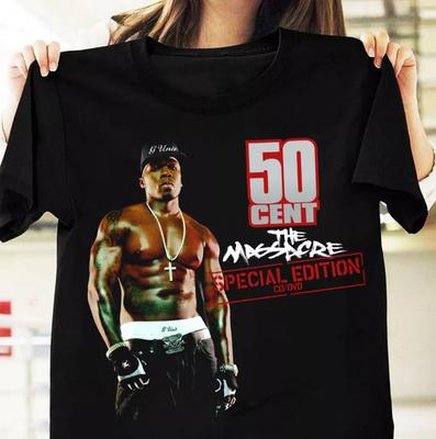 50 Cent Unisex Short Sleeve Tshirt Size S5XL Unisex T-Shirt
