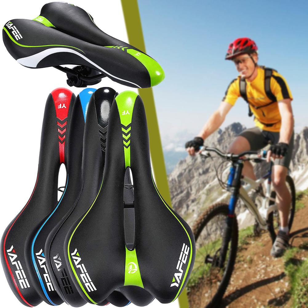 Bike Saddle Comfort Bike Seats Saddle Soft Thickened Shock Absorbing Hollow Bike Saddle For Men Women for Outdoor Sports