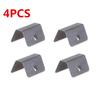 4PCS Universal In Channel Wind / Rain Deflectors Fitting Clips Rain Eyebrow Clip
