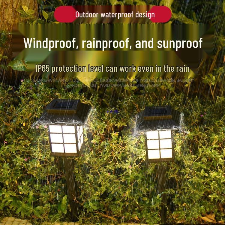 Waterproof Solar Garden Landscape Lights for Lawn and Yard Decoration