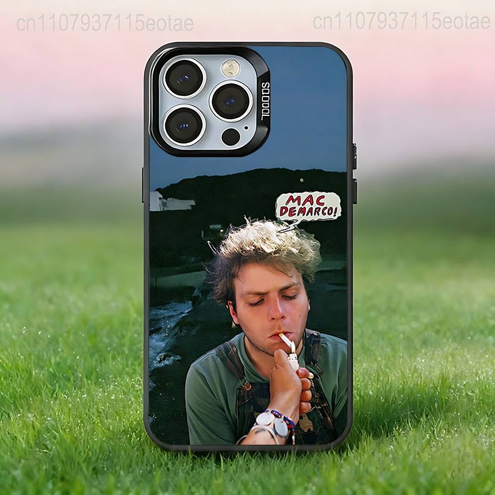 Mac D-DeMarco Singer Phone Case For iPhone 17,16,15,14,13,12,11,Pro,XS,Max,Plus,Mini,SE4,E Black Matte Shockproof Cover