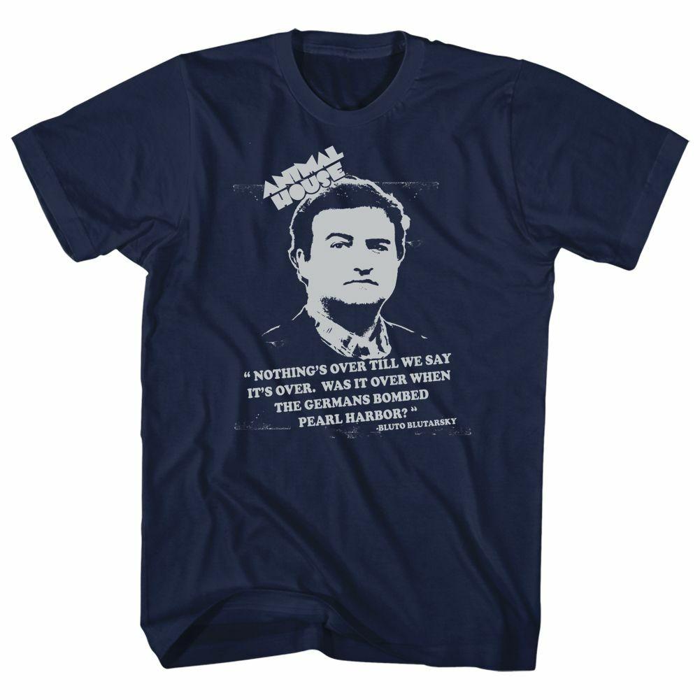 Animal House Blutoism Navy Adult T-Shirt Mens Womens Tees Top S