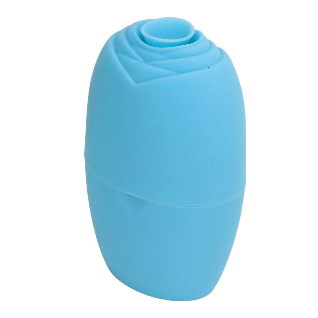 Ice Face Roller Silicone Facial Beauty Ice Mold Face Massager Cube for Neck and Eye Blue