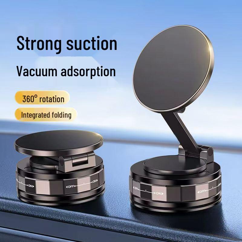 Vacuum Suction Magnetic Rotating Car Phone Holder