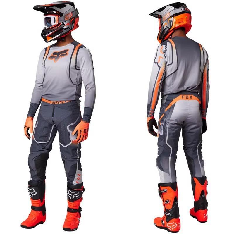 Schnelltrocknendes Radtrikot-Set Atmungsaktive Performance-Kleidung Mountainbike Downhill Racing Unisex