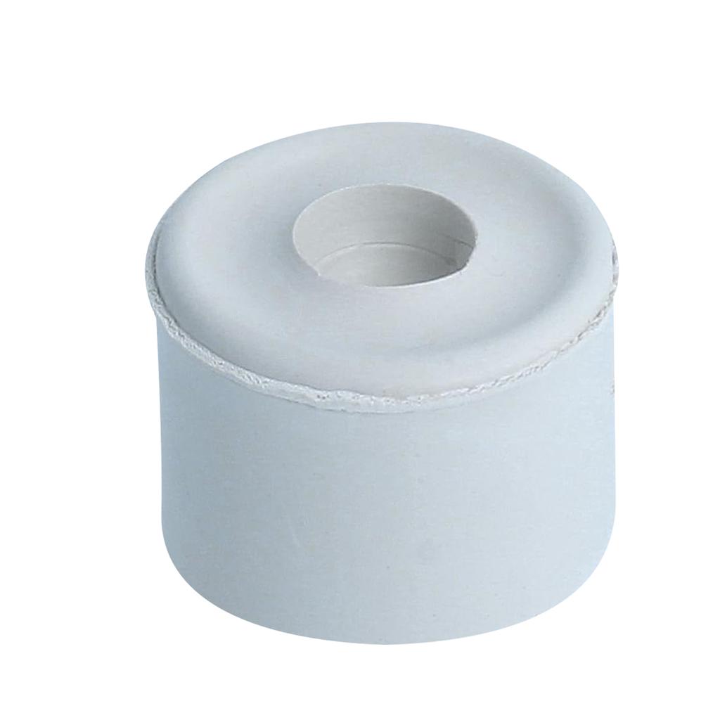 Small White Rubber Door Stops 25mm / 1''
