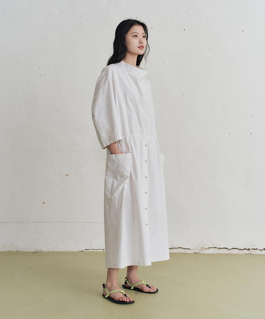Monokeulom Delice Striped One-Piece (Ivory)