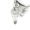 Great HERMES Ring Alpha Kelly Double Ring Silver AG925 Women Used