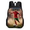 Ronaldo School Backpack CR Football Star Rucksack Child Bookbag Knapsack Fashion Schoolbag Football Sports Backpack Kids Gift