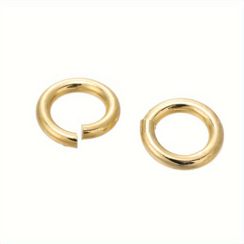 Solider Metall Offener O-Ring Naht Runder Biegering Kleidungsstücke Schuhe Lederhandwerk Tasche Schmuckzubehör Reparaturverbinder