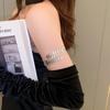 European-American Open Arm Cuff Bracelet - High-End, Versatile, and Exaggerated Fashion Jewelry for Women