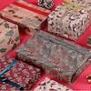 Christmas Wrapping Paper, Made From Recycled Kraft Paper, 6 Folded Sheets 100x44cm With 6 Vintage Designs - Pjun