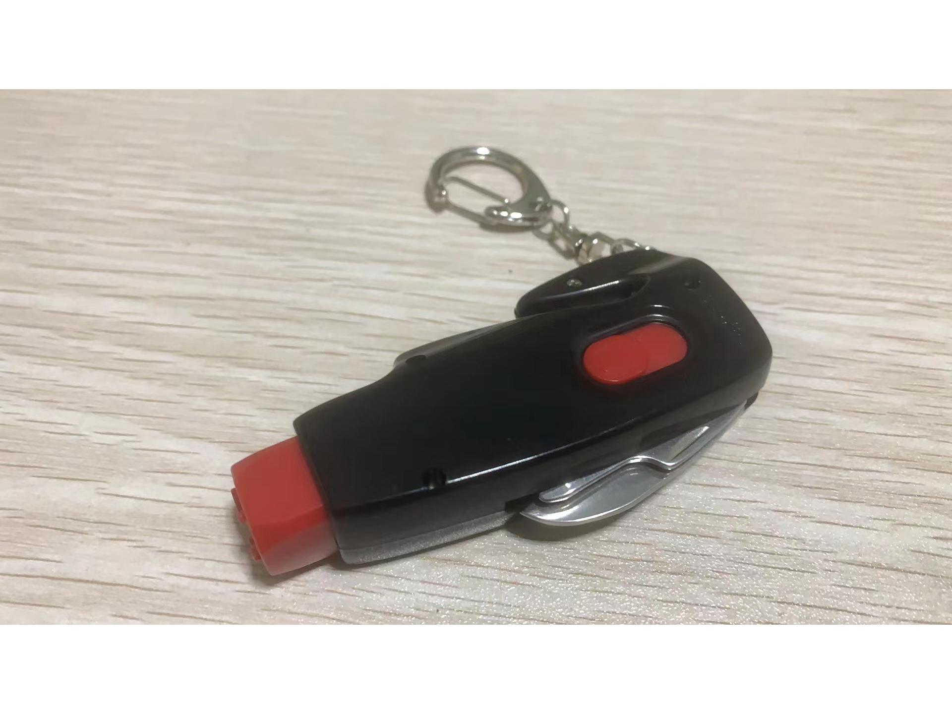 

Portable Multifunctional Car Safety Hammer: Quick Glass Breaker & Escape Tool чёрный