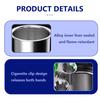 QCSD2 Car Portable Ashtray Garbag Can Multi-function Trash Bin For BMW M Performance E36 E46 E60 E90 E91 E92 E93 F30 F20
