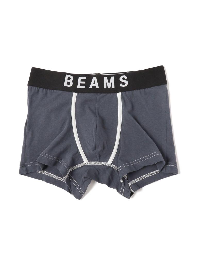 Beams Piping Boxer 11490038900 Men's Shorts, INK_NAVY, Medium,