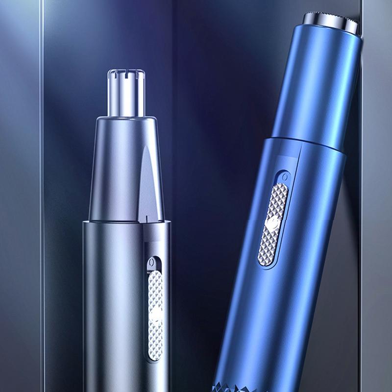 Electric Nose Hair Clipper Rechargeable Multi-Kinetic Shaving Two-In-One Unisex Fully Portable Automatic Nose And Ear Trimmer